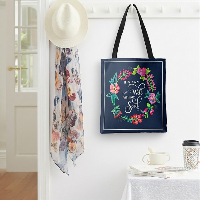 Tote Bag Tout va bien dans mon âme (Créateur téléchargé)