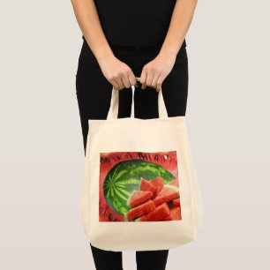 Tote Bag Toute la pastèque et l'art photo en tranches