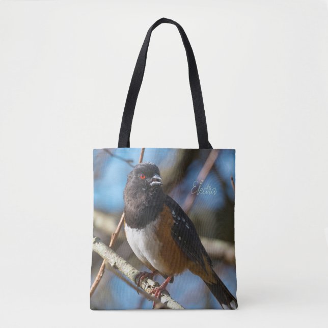 Tote Bag Towhee tachetée (Devant)