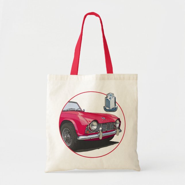 Tote Bag TR4 rouge (Devant)