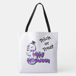 Tote Bag Tracer ou traiter le fantôme mignon