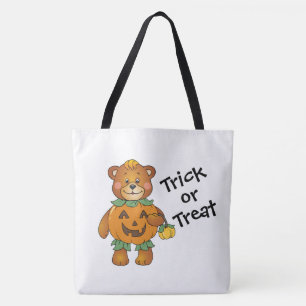 Tote Bag Tracer ou traiter les ours Citrouilles