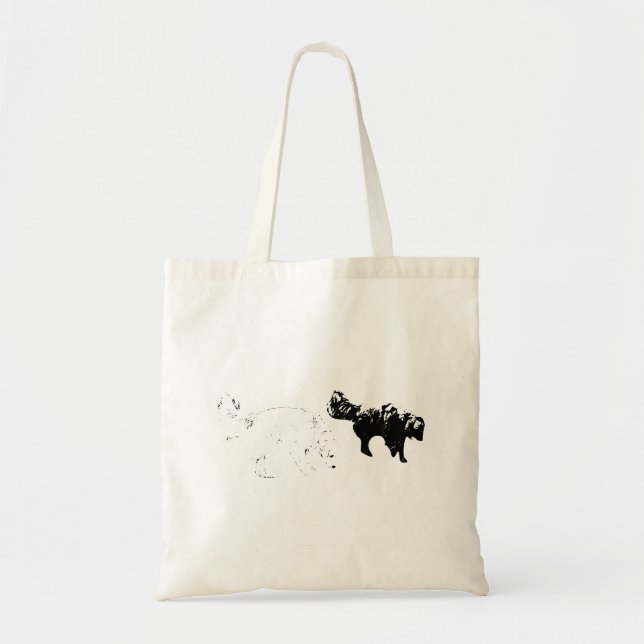 Tote Bag Trackers de sentiers, Duo Large (Devant)