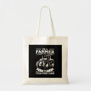 Tote Bag Tracteur d'agriculture drôle Je suis agriculteur j