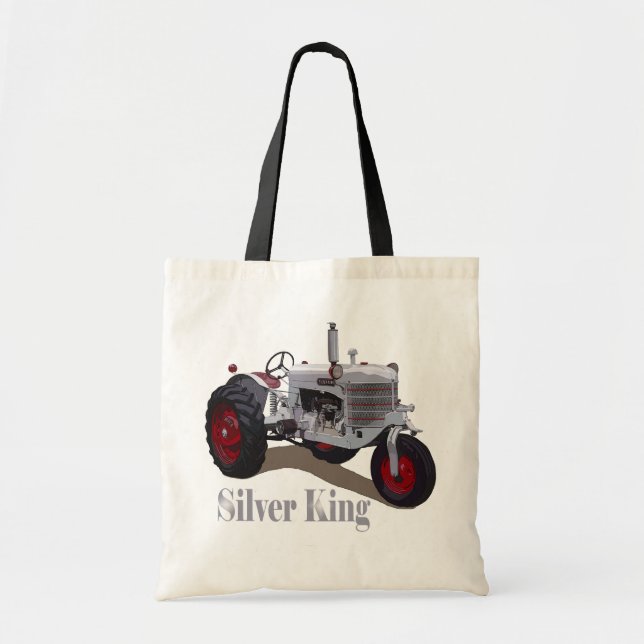 Tote Bag Tracteur Silver King (Devant)