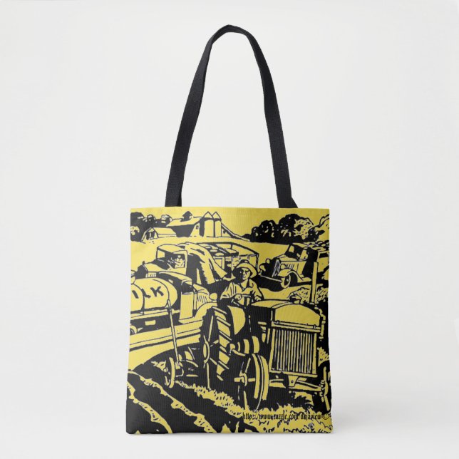 Tote Bag Tractorville (Devant)
