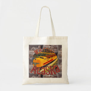 Tote Bag Train à grande vitesse de Whittier prise aérienne