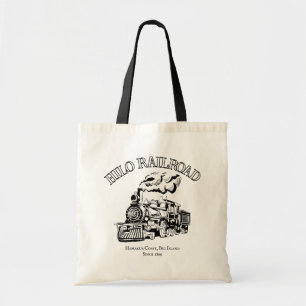 Tote Bag Train à vapeur vintage de Hilo Railroad