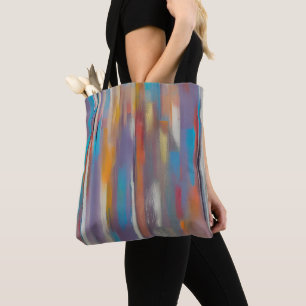 Tote Bag Traînées de peinture colorées