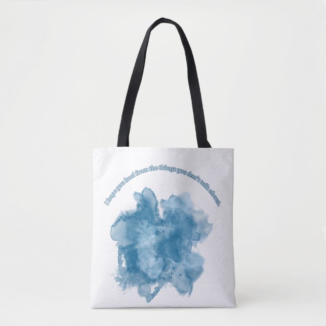 Tote Bag Traitement non parlé (Devant)