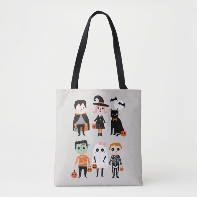 Tote Bag Traiter les enfants mignons et les tromper (Devant)