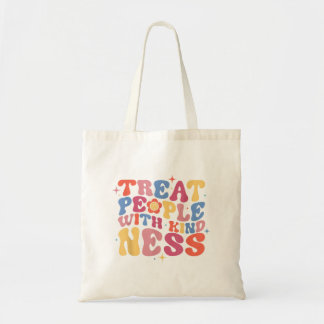 Tote Bag Traitez Les Gens Avec Chemise Géniale, TPWK Prep t