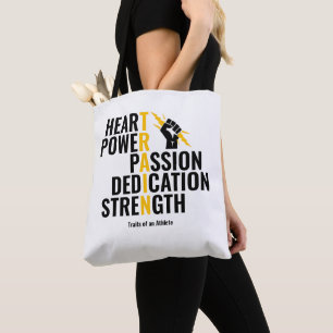 Tote Bag Traits d'un athlète