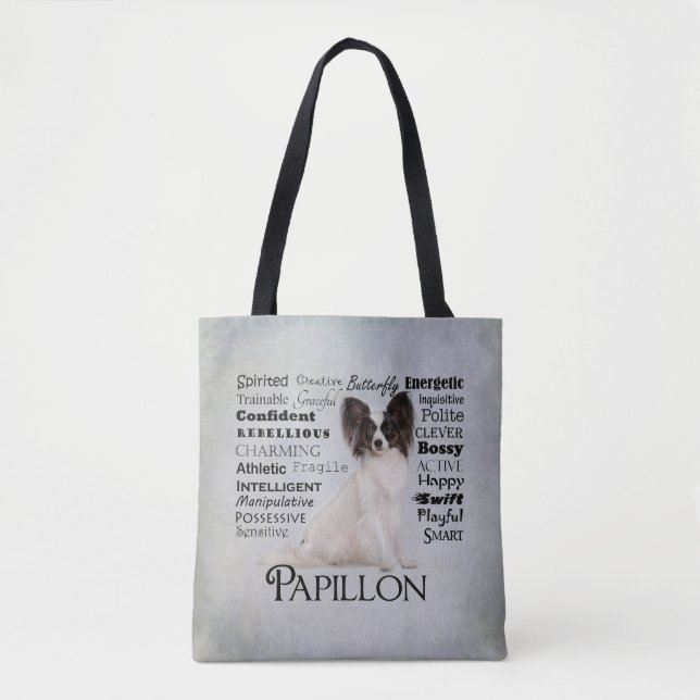 Tote Bag Traits Fourre-tout de Papillon (Devant)