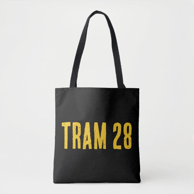 Tote Bag Tramway 26 Lisbonne Fourre-tout (Devant)