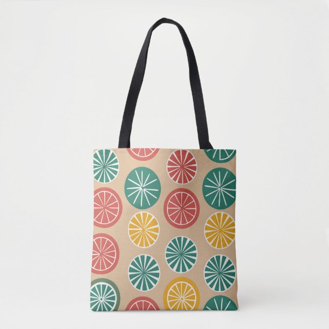 Tote Bag Tranches de citron (Devant)