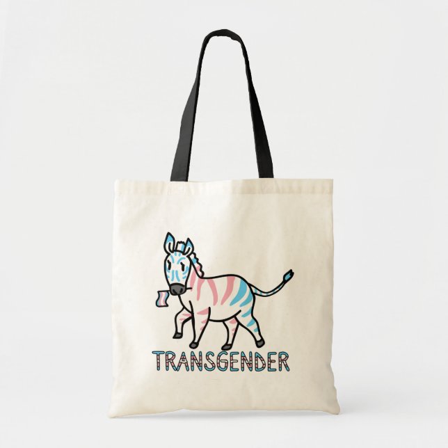 Tote Bag Transgenre Zebra (Devant)