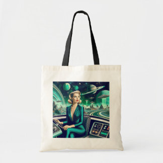 Tote Bag Transport futuriste