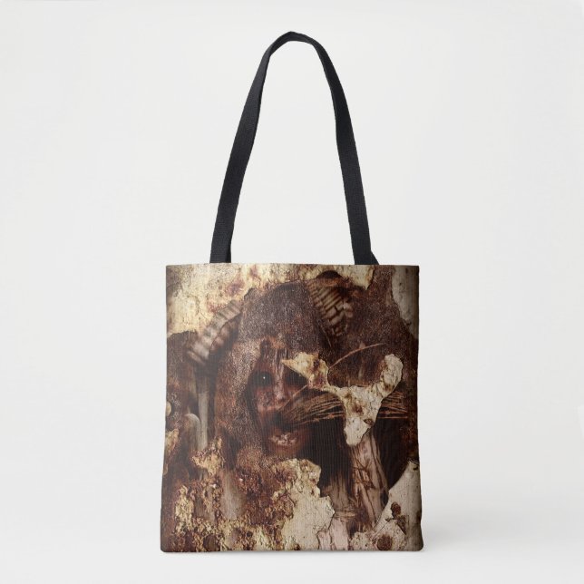 Tote Bag Trappé à l'intérieur (Devant)