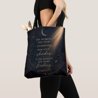 Tote Bag Travail sur l'ombre de soi Art Lune Dorée