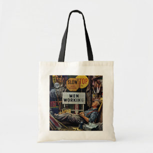 Tote Bag Travailler d'hommes