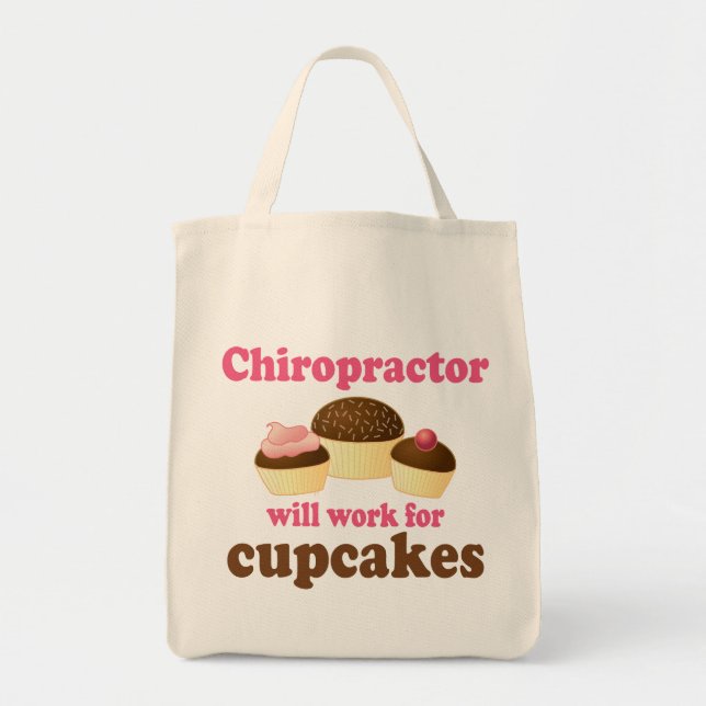 Tote Bag Travaillera pour le chiroprakteur de petits (Devant)