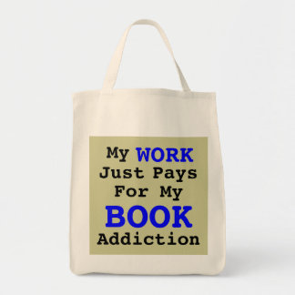 Tote Bag Travaillera pour les livres v.2