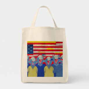 Tote Bag Travailleur américain