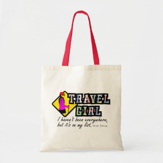 Tote Bag Travel Girl