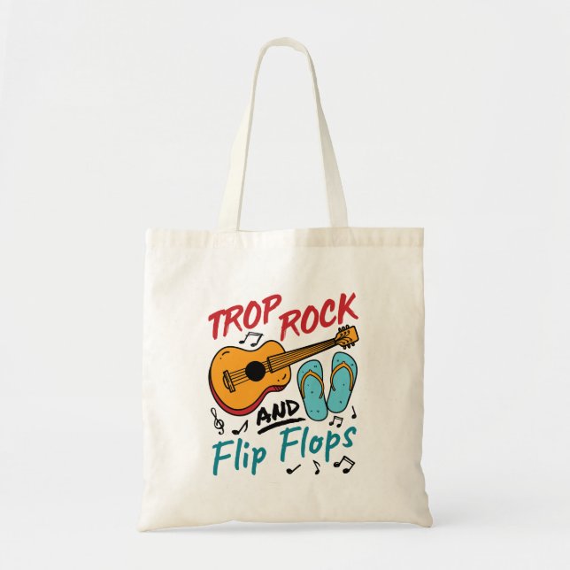 Tote Bag Traverser les tongs et les tongs (Devant)