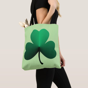 Tote Bag Trèfle à trois feuilles vert