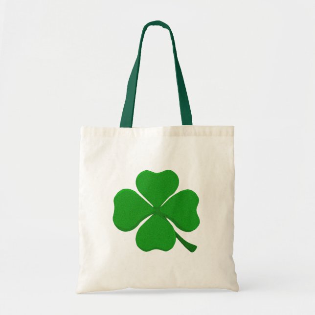 Tote Bag Trèfle de quatre feuilles (Devant)