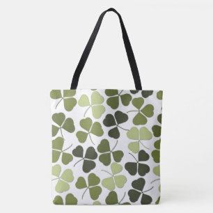 Tote Bag Trèfle vert dans une variété de nuances