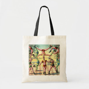 Tote Bag Treize hommes faisant des acrobaties