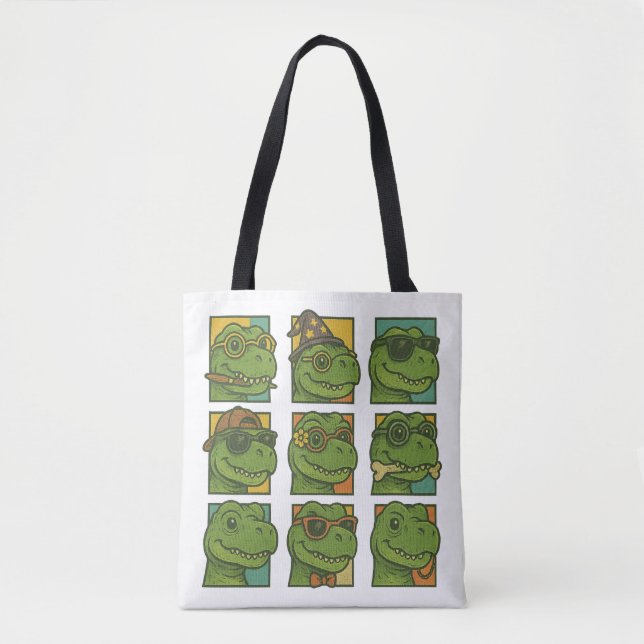 Tote Bag Trendosaurus Rex (Devant)