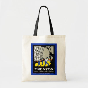 Tote Bag Trenton Vintage New Jersey 1915