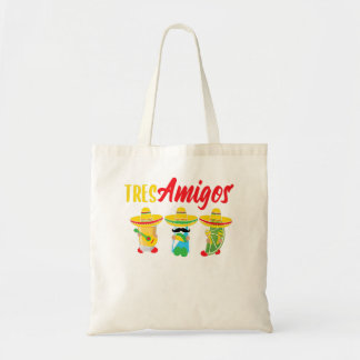 Tote Bag Tres amigos cinco de mayo tequila drôle vodka Prem