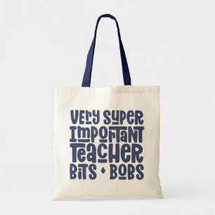 Tote Bag Très important professeur de typographie moderne c
