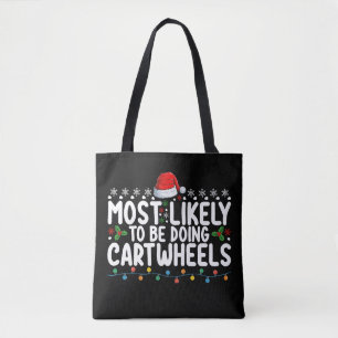 Tote Bag Très Probable De Faire Des Roues Noël