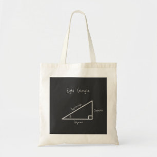 Tote Bag Triangle droit de Sine Cosine Tangente Triangle dr
