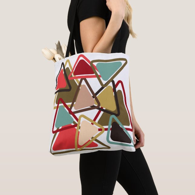 Tote Bag Triangles épicés (De près)