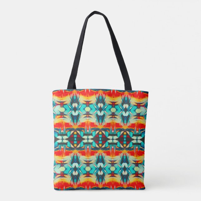 Tote Bag Tribal Sun Tapestry (Dos)