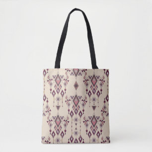 Tote Bag Tribal Vintage Ethnique Sans Seamless Aztec