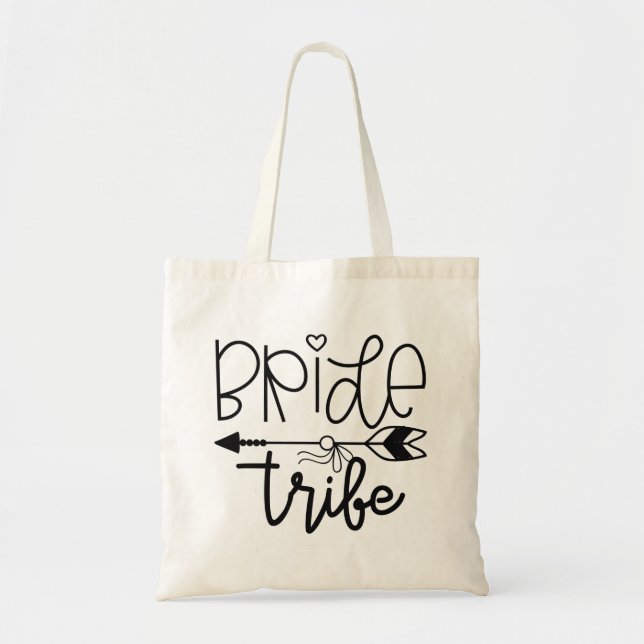 Tote Bag Tribu de la mariée (Devant)