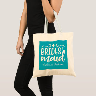 Tote Bag Tribu de mariée mignonne ajouter un nom