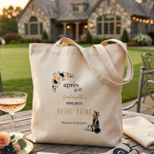 Tote Bag Tribu de mariée personnalisée Après Golf Bachelore
