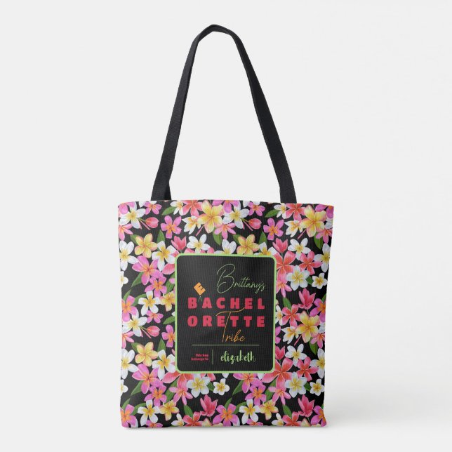 Tote Bag Tribu d'enterrement floral (Dos)
