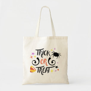Tote Bag tricher ou traiter Halloween