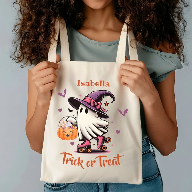 Tote Bag Trick de patinage ou Treat Custom (Créateur téléchargé)