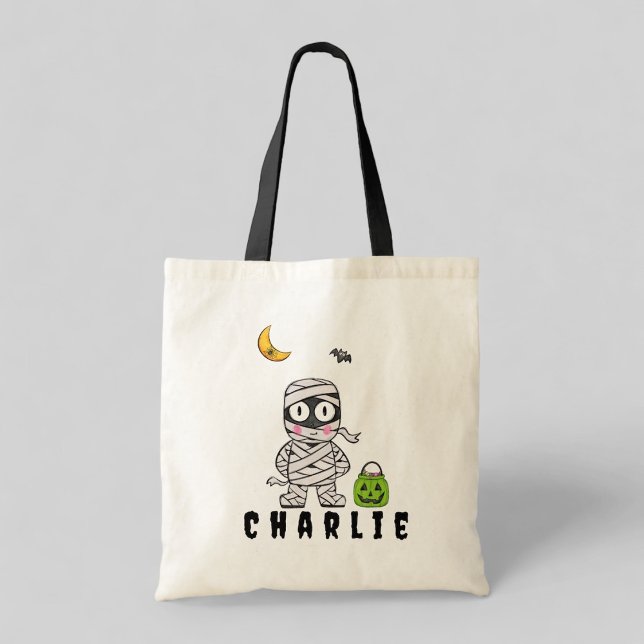 Tote Bag Trick d'Halloween personnalisé ou traiter l'araign (Créateur téléchargé)